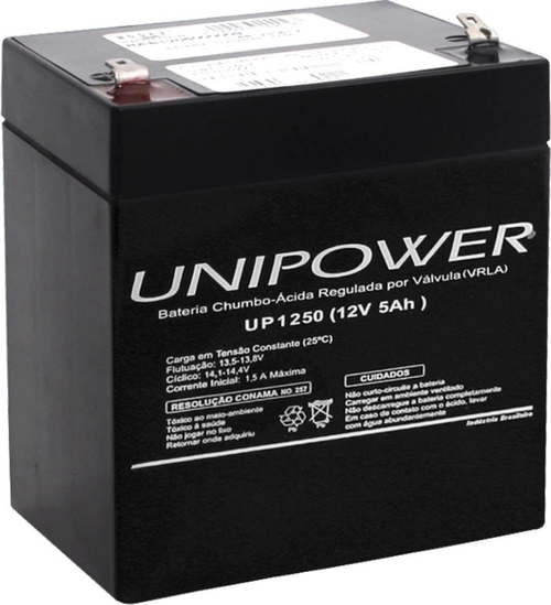 Bateria 12v 5,0ah (up1250)