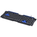 Teclado Gamer Vx Gaming Dragon V2 Abnt2 1.8m Preto Com Azul - Gt102