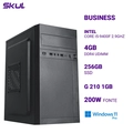 Computador B500 Core I5-9400f 2.9ghz Memória 4gb Ddr4 Ssd 256gb g 210 1gb  Fonte 200w Windows 11 Pro