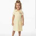 Vestido Manga Curta By Gus Tennis Club Feminino - Amarelo