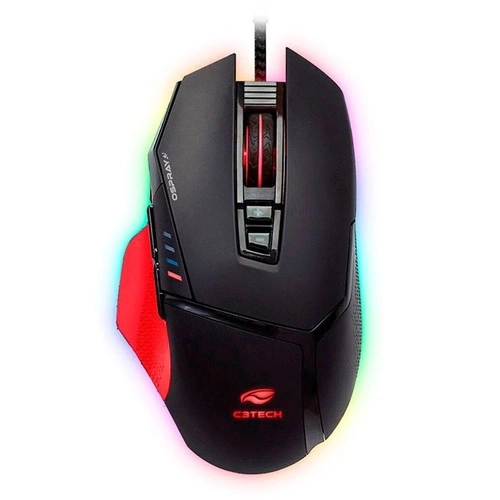 Mouse Gamer C3tech Osprey 12000dpi - Mg-800bk