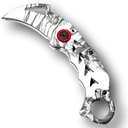 Canivete Carambit Branco (HZ-0898)