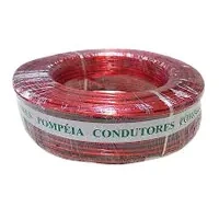 Fio Paralelo Pompeia Bicolor Cristal 2x22 0,30 Mm Rolo Com 100 Metros