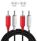 Cabo de Audio 2 Rca m para 2 Rca m - 2 Mts - P2r-2