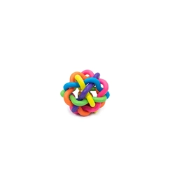 Brinquedo Interativo Bola com Sino para Cães e Gatos