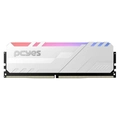 Memória DDR5 16GB 5600Mhz Pcyes Branca RGB - PM165600D5WR