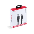 Cabo USB-A 2.0 x Mini USB-B 28AWG Puro Cobre Pcyes 3 Metros - PUANM2-3