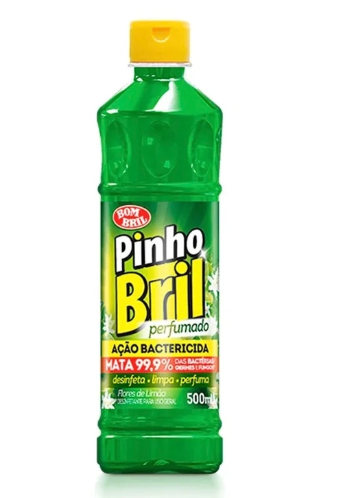 Desinfetante Pinho Bril Perfumado Flores De Limão 500ml