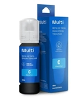 Refil de Tinta para Impressora Epson, T504/544, 100ml, Ciano, Multi - RF028 - Compatível Epson