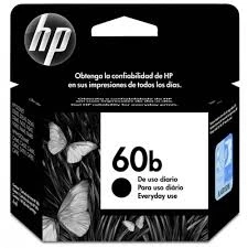 Cartucho Original HP 60b Preto