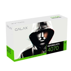 Placa De Vídeo Galax NVIDIA GeForce RTX 4070 EX 1-Click OC Gamer White, 12GB, GDDR6X, DLSS, Ray Tracing - 47NOM7MD7KWH