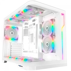 Gabinete Redragon Wideload Extreme Vidro Curvado Branco - CA-605W
