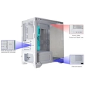 Gabinete Gamer K-mex Aquario Cg-w1f9 Poseidon ll Branco - Cgw1f9rh002cb0x