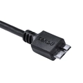 Cabo para HD Externo Usb-c Tipo C para Micro USB B 3.0 1 Metro Preto - P3ucmbp-1
