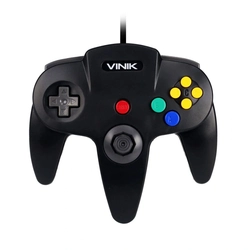 Controle Pc Vinik  Usb Nintendo 64 Retrô N64 107487