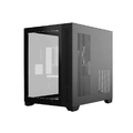 Gabinete Gamer Forcefield Black Vulcan - Frontal e Lateral Em Vidro - Pcyes - Gffbvp