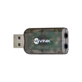 Adaptador Placa de Som USB 5.1 Canais Virtual Vinik - Ausb51
