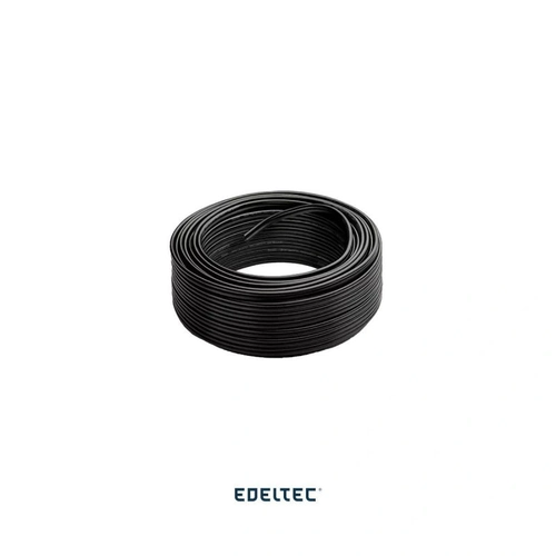 Cabo Edeltec Solar Pv 1.8kvcc 6mm Preto Nbr 16612 - Bobina 300mts