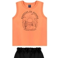 Conjunto Regata e Shorts Moletinho Beeloop Masculino