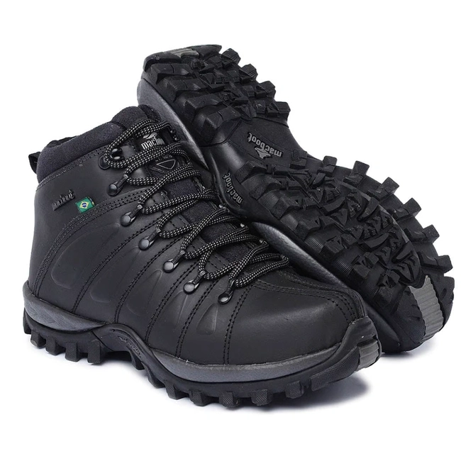 Bota de Segurança Uirapuru 01- Preto C.A0001 (MacBoot)