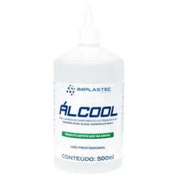 Álcool Para Limpeza De Eletrônicos 500ml Implastec - Cx / 10