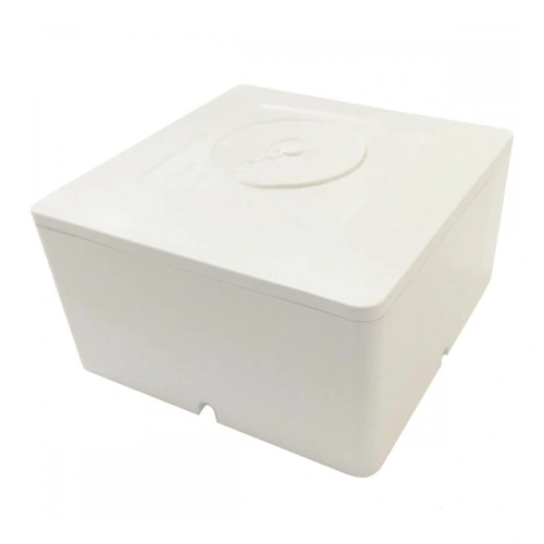 Caixa Sobrepor Multitoc Cftv Quadrada Branca 3x3