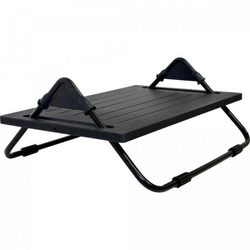 Apoio Para Pés Mdf Preto Multivisão