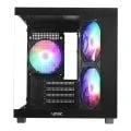 GABINETE GAMER VINIK G-CUBE PRETO VIDRO TEMPERADO C/ 3 FANS - GGGCVBK