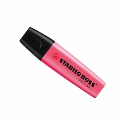 Pincel Marca Texto Pink Neon Stabilo Boss