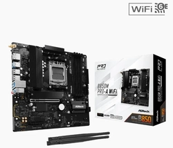 Placa Mãe Asrock B850m Pro-a Wifi Amd Am5 Atx Wf/blt Ddr5 - B850 Pro-a Wifi