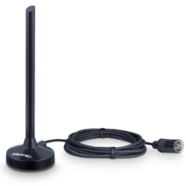 Antena Digital Hdtv Cabo Com 2,5 Metros Conector f Macho Vhf/uhf/fm/hdtv/4k Dtv-100p