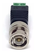 10 Pcs Plug Conector Bnc Macho Com Borne De Parafuso