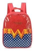 Mochilete Escolar Infantil mini Wonder Woman - Maxlog