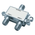 Divisor De Antena 2 Saidas Simples Metal