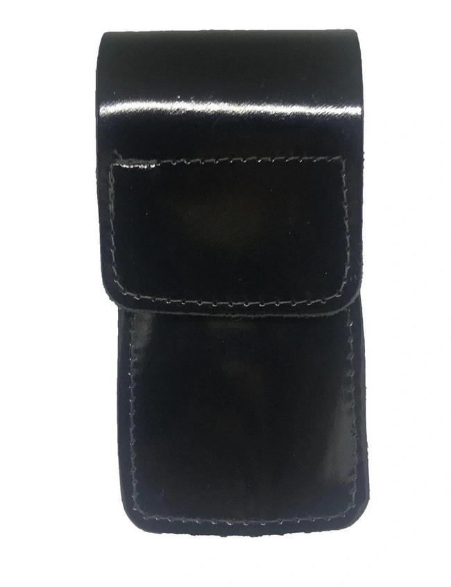 Porta Celular /Smartphone Couro Preto