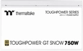 Fonte Thermaltake Toughpower 750W GT SNOW, 80 Plus Gold, Full Modular, PFC Ativo, White, PS-TPT-0750FNFAGB-W.