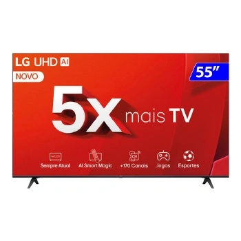 Tv 55p Lg Smart Ai Thinq 4k Comando Voz - 55ut8050psa