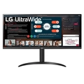 Monitor LG 34 Full HD IPS UltraWide 21:9 HDMI HDR 10 FreeSync Preto - 34WP550