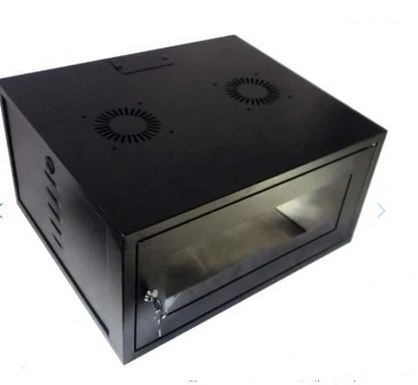 Rack Mini 19 x 5U x 470mm  Preto - Bbk