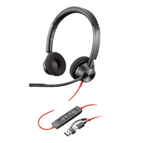 Headset Poly Blackwire C3320 Stereo Usb-c - 8x220aa