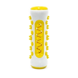 Brinquedo Mordedor Osso Massageador Amarelo