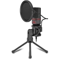 Microfone Gamer Streamer Redragon Seyfert C/ Tripé - Gm100