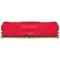 Memória Crucial Ballistix, 8GB, 2666MHz, DDR4, CL16, Vermelho - BL8G26C16U4R