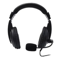 Headset C3 Tech Voicer Comfort Com Fio e Microfone Usb - Ph-320bk