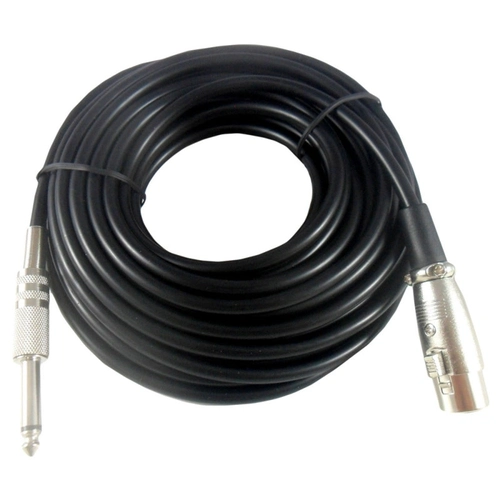 Cabo De Microfone P10 Mono x Cannon 10 Metros