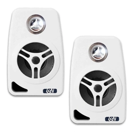 Caixa de Som Ambiente  70w 8 Ohms Par Ls70 Branca Leson