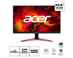 Monitor Acer 23,8 Kg241y Ebii Nitro Led/ips Full Hd 100hz 1ms Hdmi Vga Freesync Vesa Zero Frame - u