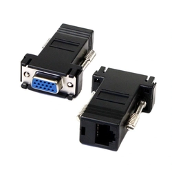 Adaptador MD9 HDB15 F X RJ45 F - 7567