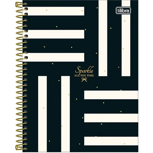 Caderno Espiral Colegial West Village 10m 160 Folhas TILIBRA