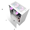 GABINETE HYRAX ATX HGB200W BRANCO 